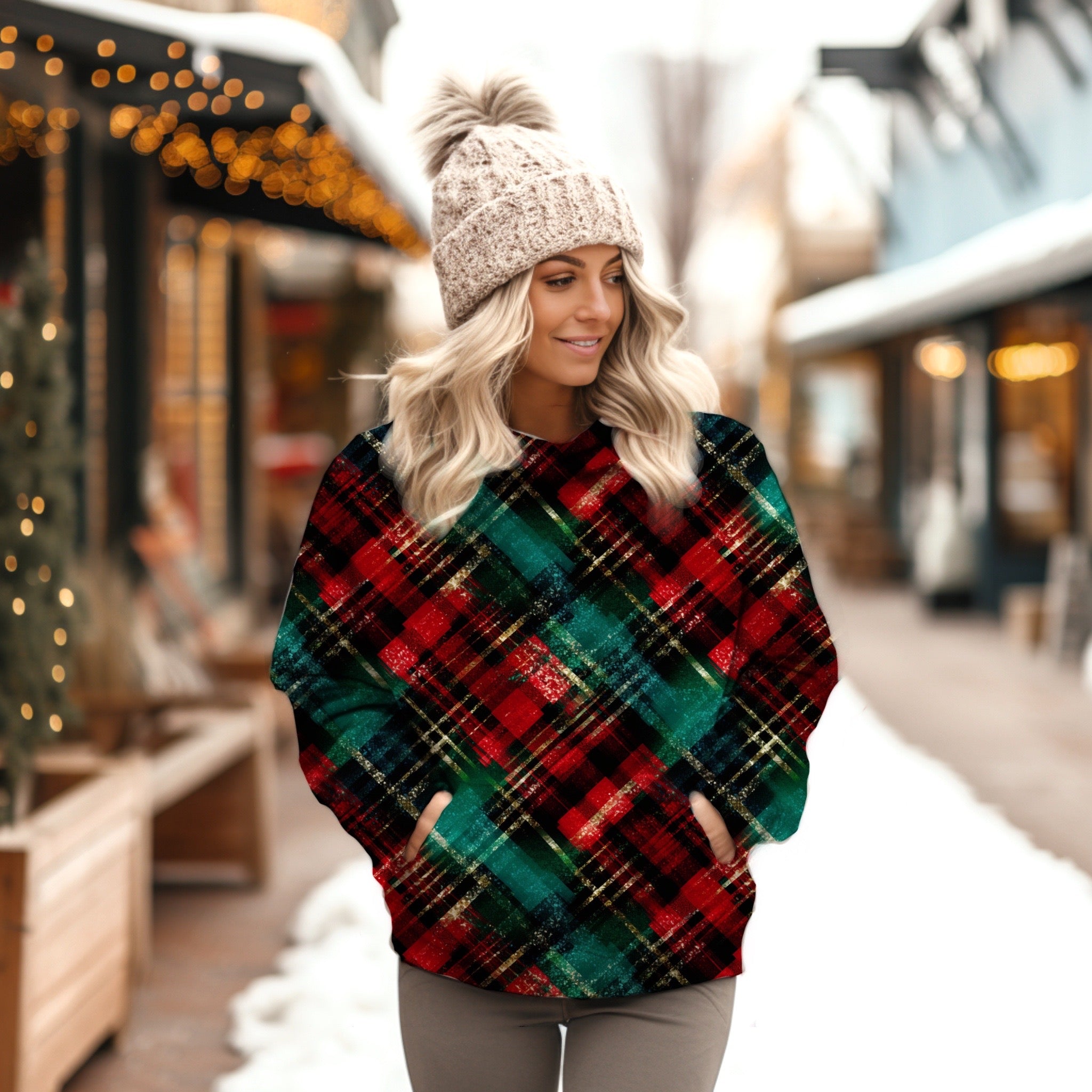 Kariert Winterzeit Neue Vorbestellung